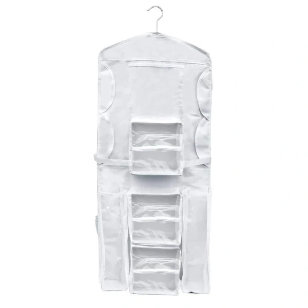 Elf Stor Double Sided Hanging Gift Wrap and Bag Organizer