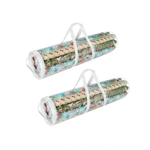 Elf Stor Wrapping Paper Gift Wrap Storage Bag for 31 in. Rolls (2-Pack)