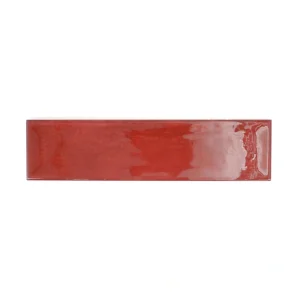 Emser Tile Emser Raku Glossy Ruby 3 x 12 Ceramic Wall Tile