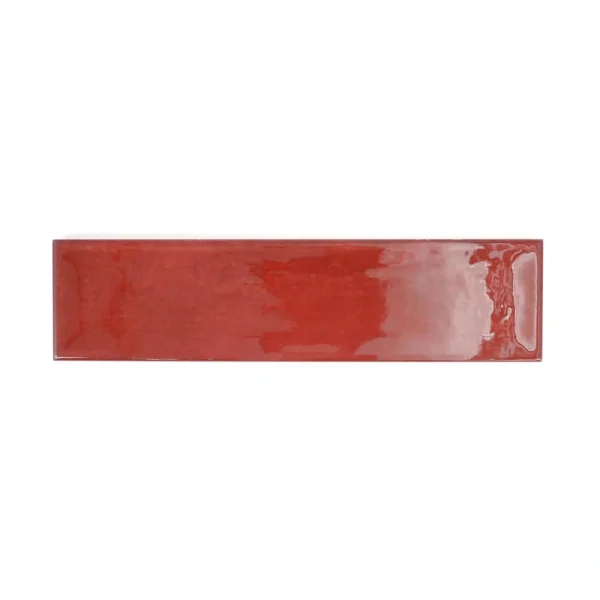 Emser Tile Emser Raku Glossy Ruby 3 x 12 Ceramic Wall Tile