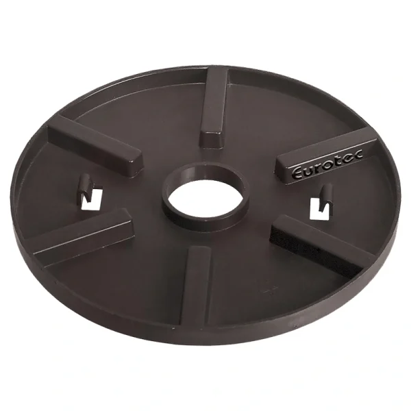 Eurotec 1-1/8-in Black Plastic Post Base Support (50-Pack) T726915354