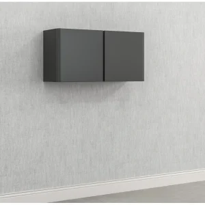 Everest 36-in W x 18-in H Steel Graphite Gray Wall-mount Utility Storage Cabinet