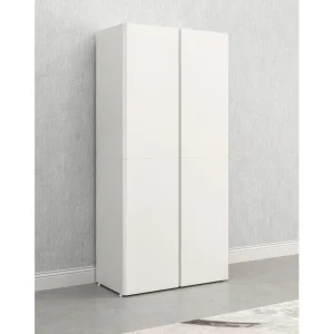 Everest 36-in W x 74-in H Steel Cloud White Freestanding Utility Storage Cabinet