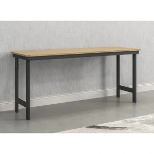 Everest Work Table 72-in W x 32-in H Steel Graphite Gray Freestanding Utility Storage Cabinet