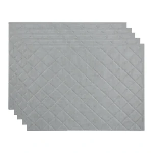 Fasade Quilted 18″ x 24″ Cashmere Vinyl Backsplash Tile – 5 Pack