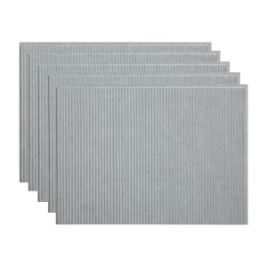 Fasade Rib 18″ x 24″ Cashmere Vinyl Backsplash Tile – 5 Pack