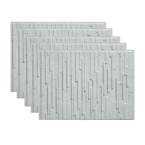 Fasade Skyline 18″ x 24″ Cashmere Vinyl Backsplash Tile – 5 Pack