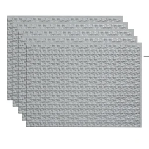 Fasade Terrain 18″ x 24″ Cashmere Vinyl Backsplash Tile – 5 Pack