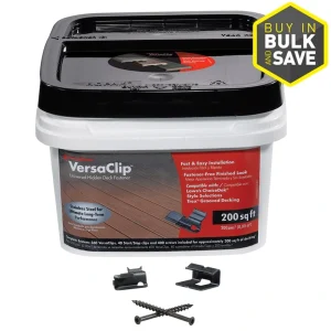 FastenMaster VersaClip 1-in Black Hidden Deck Fastener (360-Pack)