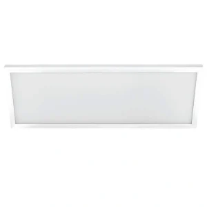 Feit Electric 1 ft. x 4 ft. 4000K Bright White 4000 Lumens Dimmable White Integrated LED White Edge-Lit Flat Panel Ceiling Flushmount