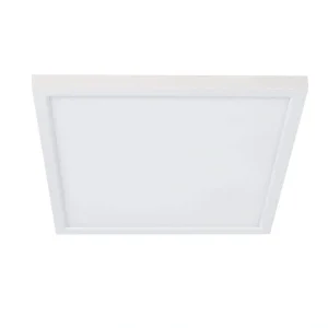 Feit Electric 5 in. 8-Watt Title 24 Dimmable White Integrated LED Square Flat Panel Ceiling Flush Mount with Color Change CCT