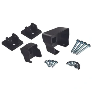 Fiberon 2-in Black Aluminum Rail Bracket T726915897