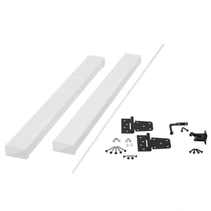 Fiberon 37-in x 4.19-in Homeselect White Composite Deck Railing Completer Kit