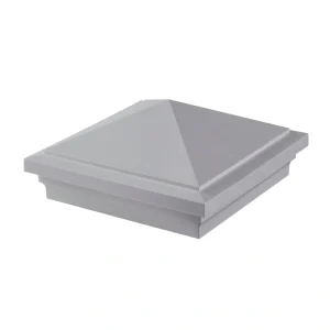 Fiberon 5-in x 5-in Tranquil White PVC Deck Post Cap
