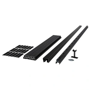 Fiberon CitySide Contemporary Matte Finish Aluminum Deck Rail Kit T726915003