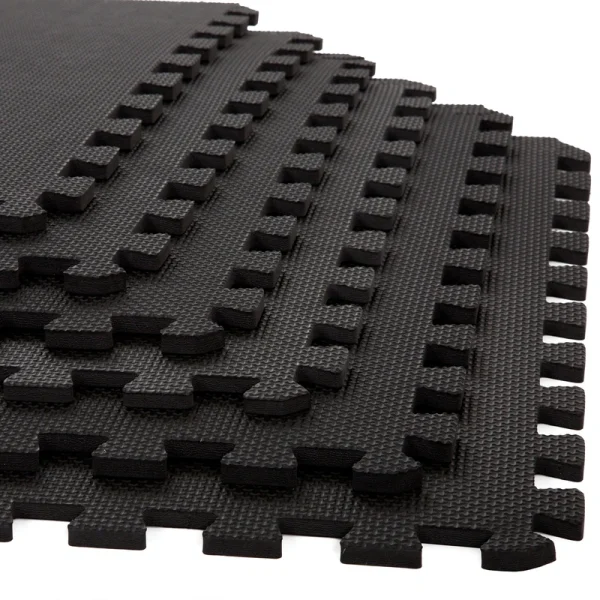 Fleming Supply 24-in W x 24-in L x 0.375-in T Interlocking Foam Gym Floor Tile (24-sq ft) (6-Pack)