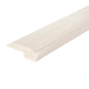 Flexco Alabaster 0.688-in T x 2-in W x 78-in L Solid Wood Threshold