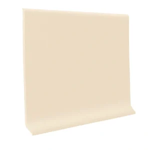 Flexco Almond 0.08-in T x 4-in W x 1440-in L Vinyl Wall Base