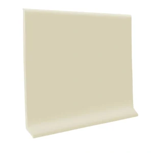 Flexco Almond 0.08-in T x 6-in W x 48-in L Vinyl Wall Base