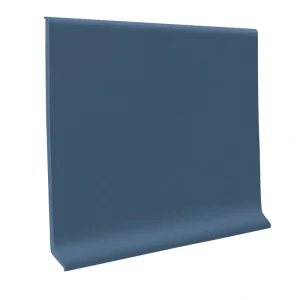 Flexco Blue 0.125-in T x 4.5-in W x 48-in L Vinyl Wall Base