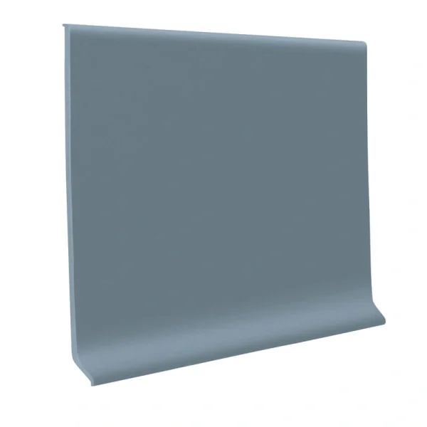 Flexco Blue Shadow 0.125-in T x 4.5-in W x 48-in L Vinyl Wall Base