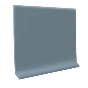Flexco Blue Shadow 0.125-in T x 4-in W x 48-in L Thermoplastic Rubber Wall Base