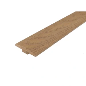Flexco Breezy Gray 0.28-in T x 2-in W x 78-in L Solid Wood T-moulding