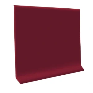 Flexco Sierra Red 0.125-in T x 4-in W x 48-in L Vinyl Wall Base