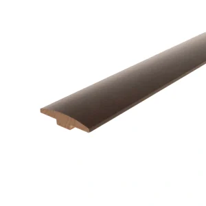 Flexco Smokey 2-in T x 0.44-in W x 78-in L Solid Wood T-moulding