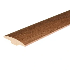 Flexco Toffee 0.46-in T x 2-in W x 78-in L Solid Wood T-moulding