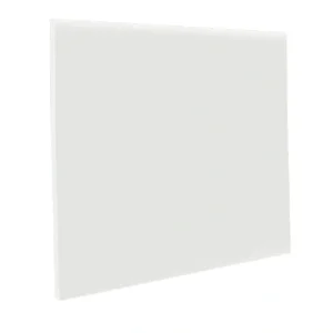 Flexco True White 0.08-in T x 4-in W x 48-in L Vinyl Wall Base