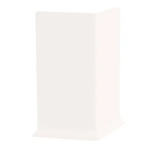 Flexco True White 0.125-in T x 6-in W x Vinyl Wall Base