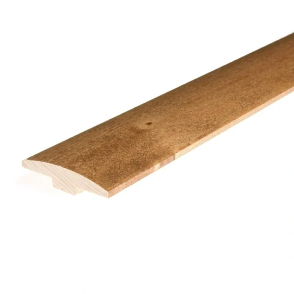 Flexco Vanilla 0.46-in T x 2-in W x 78-in L Solid Wood T-moulding