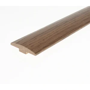 Flexco White Washed Hickory 2-in T x 0.44-in W x 78-in L Solid Wood T-moulding