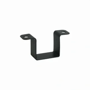 Fortress Building Products 1-in x 5.75-in Black Sand Steel Post Connector (4-Pack)