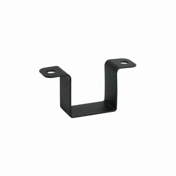Fortress Building Products 1-in x 5.75-in Black Sand Steel Post Connector (4-Pack)