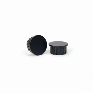 Fortress Building Products 18/25-in Black Plastic Rail Cap (2-Pack)