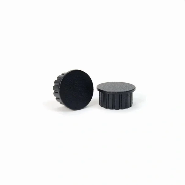 Fortress Building Products 18/25-in Black Plastic Rail Cap (2-Pack)