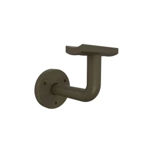 Fortress Building Products 2.75-in x 1.75-in Antique Bronze Aluminum Rail Bracket (2-Pack)