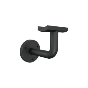 Fortress Building Products 2.75-in x 1.75-in Black Sand Aluminum Rail Bracket (2-Pack)
