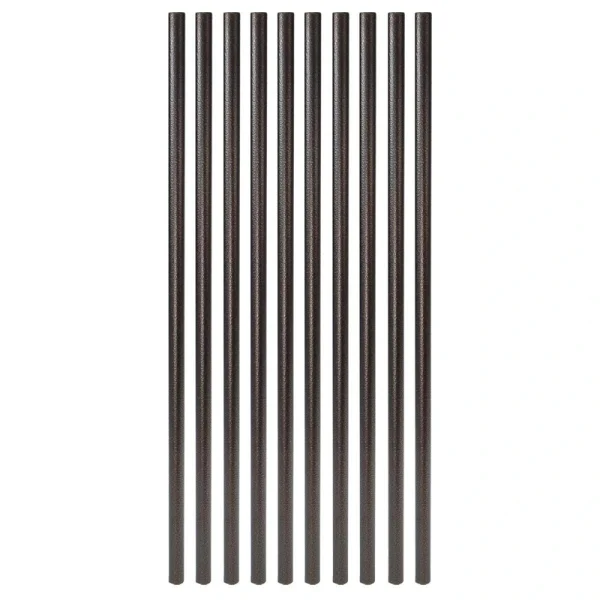 Fortress Building Products 3/4-in x 26-in Balusters Antique Bronze Metal Round Deck Baluster (10-Pack)