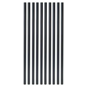 Fortress Building Products 3/4-in x 26-in Balusters Black Sand Metal Round Deck Baluster (10-Pack)