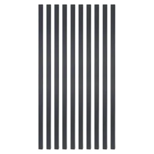 Fortress Building Products 3/4-in x 32-in Balusters Black Sand Metal Square Deck Baluster (10-Pack)