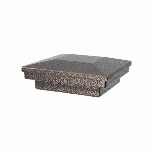 Fortress Building Products 3-in x 3-in Fortress Accents Antique Bronze Aluminum Deck Post Cap