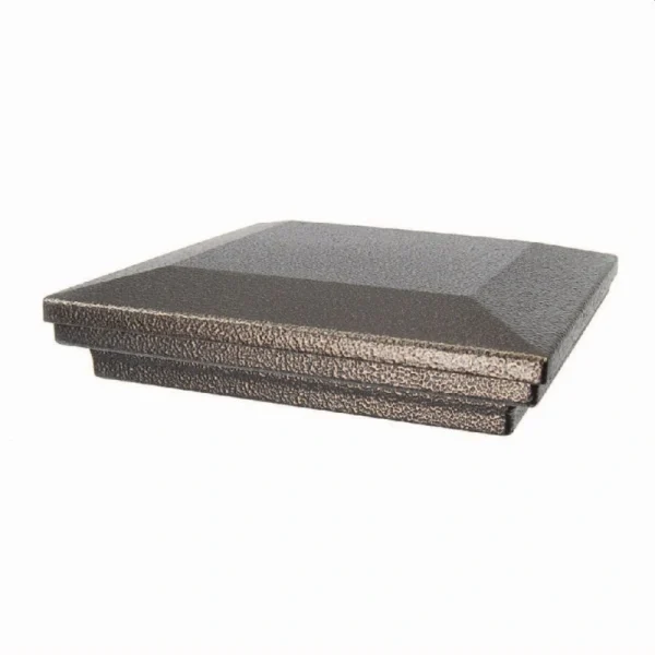 Fortress Building Products 6-in x 6-in Fortress Accents Antique Bronze Aluminum Deck Post Cap