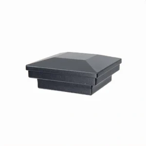 Fortress Building Products Fortress Accents Black Sand Aluminum Deck Post Cap T726915600