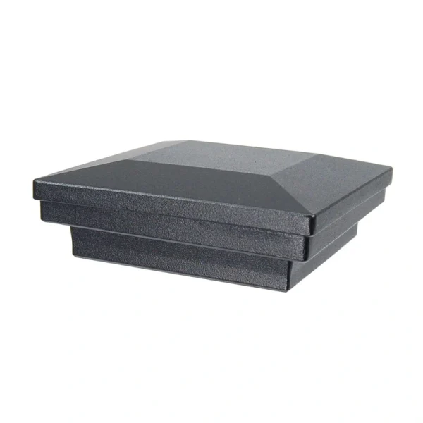 Fortress Building Products Fortress Accents Black Sand Aluminum Deck Post Cap T726915718