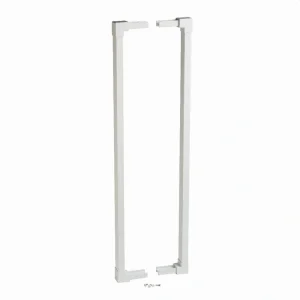 Fortress Building Products Fortress Al13 PLUS 40-in White Powder Coat Aluminum Gate Uprights