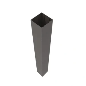 Freedom 4.25-in x 4.85-in x 3-ft Matte Bronze Aluminum Deck Post Sleeve