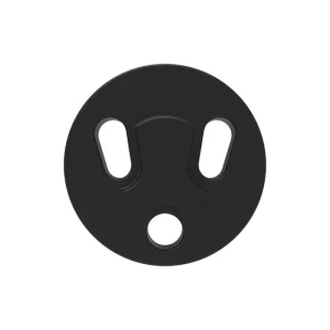 Freedom 4-in Black Aluminum Ledger Spacer